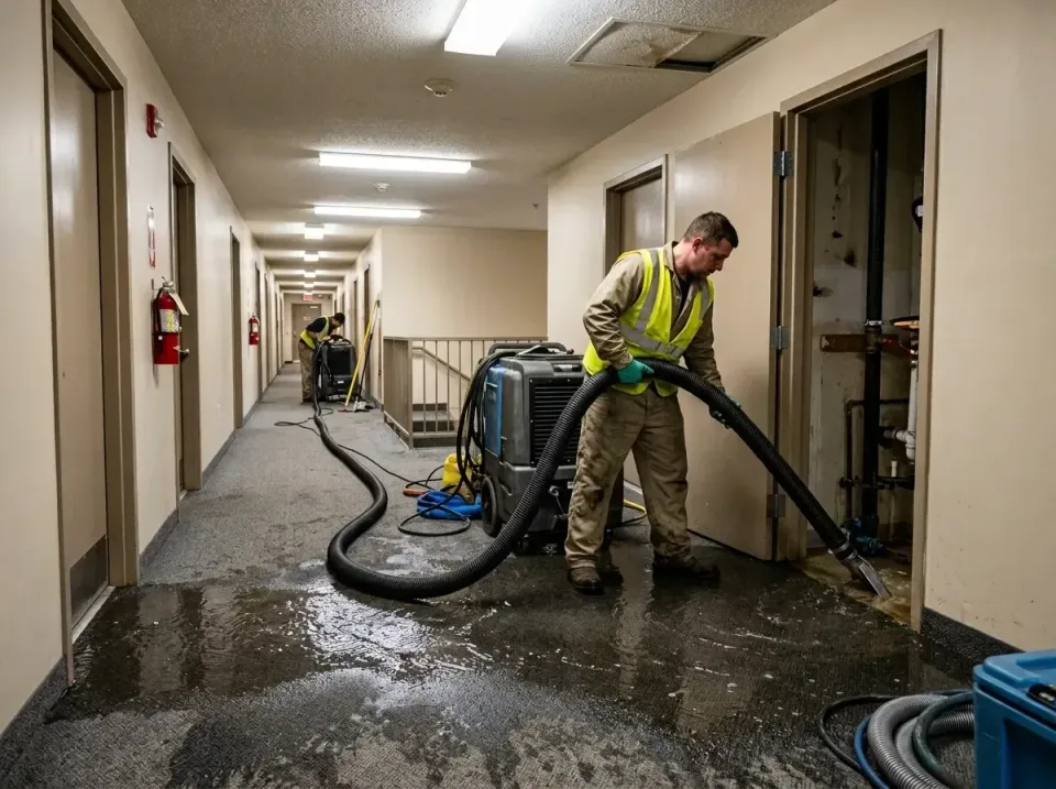 multi-unit-apartment-hallway-f-005 — frequently asked questions, Emergency Burst Pipe Water Extraction & Removal in Sinton,…